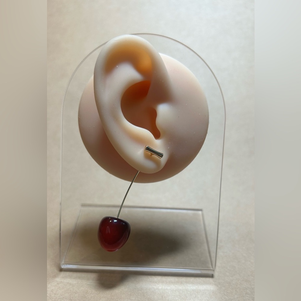 Cherry Drop Earrings
